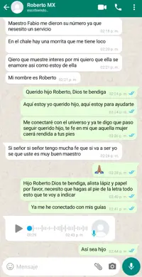 testimonio endulzamientos de amor